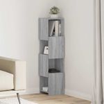 Casa si Gradina - Mobilier - Dulapuri si sifoniere - Dulapuri - Dulap de colt Alb 25,5x25x102cm Lemn compozit - Infinity.ro