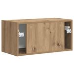 Casa si Gradina - Mobilier - Comode si corpuri - Comode - Dulap TV de perete Pe perete Stejar artizanal 60 x 31 x 29.5 cm - Infinity.ro