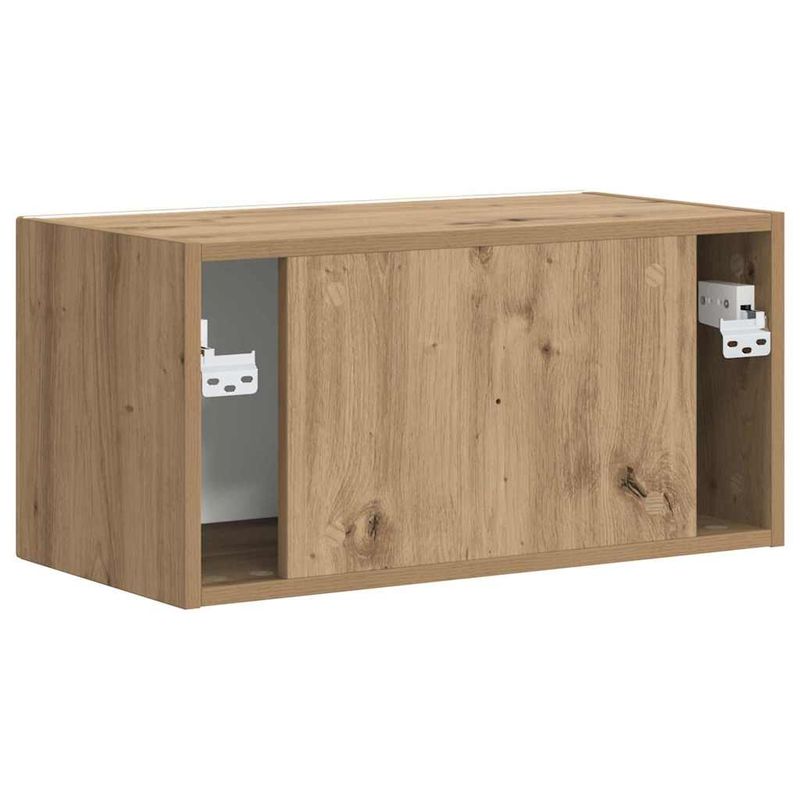 Casa si Gradina - Mobilier - Comode si corpuri - Comode - Dulap TV de perete Pe perete Stejar artizanal 60 x 31 x 29.5 cm - Infinity.ro