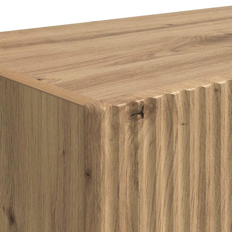 Casa si Gradina - Mobilier - Comode si corpuri - Comode - Dulap TV de perete Pe perete Stejar artizanal 60 x 31 x 29.5 cm - Infinity.ro