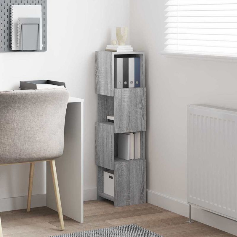 Casa si Gradina - Mobilier - Dulapuri si sifoniere - Dulapuri - Dulap de colt Alb 25,5x25x102cm Lemn compozit - Infinity.ro