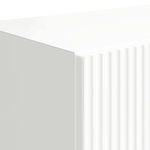 Casa si Gradina - Mobilier - Comode si corpuri - Comode - Dulap TV de perete Alb lucios 59,5 x 31 x 100 cm Lemn compozit - Infinity.ro