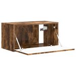Casa si Gradina - Mobilier - Comode si corpuri - Comode - Dulap TV de perete Pe perete Stejar fumuriu 60 x 31 x 29.5 cm - Infinity.ro