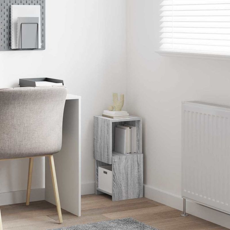 Casa si Gradina - Mobilier - Dulapuri si sifoniere - Dulapuri - Dulap de colt Alb 25,5x25x55cm Lemn compozit - Infinity.ro