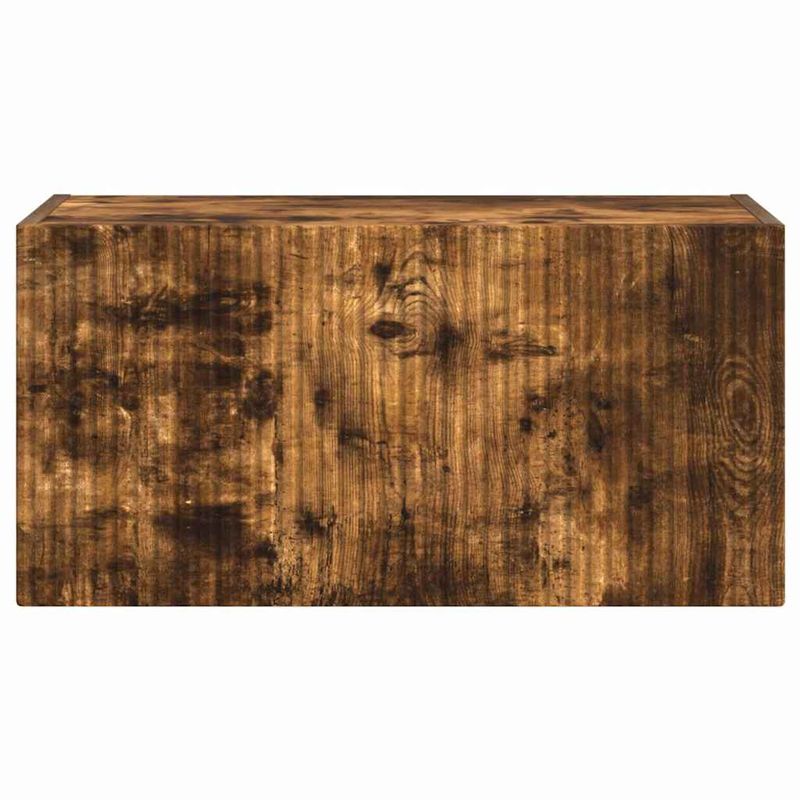 Casa si Gradina - Mobilier - Comode si corpuri - Comode - Dulap TV de perete Pe perete Stejar fumuriu 60 x 31 x 29.5 cm - Infinity.ro