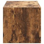 Casa si Gradina - Mobilier - Comode si corpuri - Comode - Dulap TV de perete Pe perete Stejar fumuriu 60 x 31 x 29.5 cm - Infinity.ro
