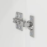 Casa si Gradina - Mobilier - Comode si corpuri - Comode - Dulap TV de perete Pe perete 2 pcs Alb lucios 59,5 x 31 x 40 cm - Infinity.ro