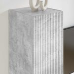 Casa si Gradina - Mobilier - Comode si corpuri - Comode - Dulap TV de perete Beton 30 x 31 x 60 cm Lemn compozit - Infinity.ro