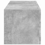 Casa si Gradina - Mobilier - Comode si corpuri - Comode - Dulap TV de perete Beton 60 x 31 x 29.5 cm Lemn compozit - Infinity.ro