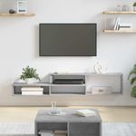 Casa si Gradina - Mobilier - Comode si corpuri - Comode - SuportTVdeperete 150x25x28,5cm Lemn compozit - Infinity.ro