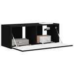 Casa si Gradina - Mobilier - Comode si corpuri - Comode - Dulap TV de perete Negru 60 x 31 x 29.5 cm Lemn compozit - Infinity.ro