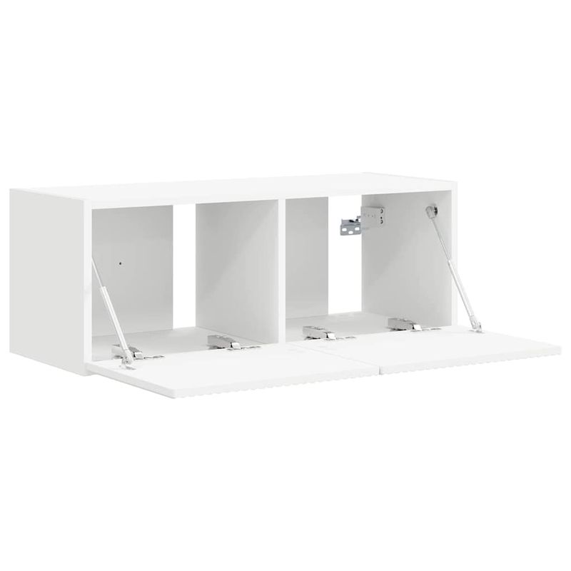 Casa si Gradina - Mobilier - Comode si corpuri - Comode - Dulap TV de perete Alb 60 x 31 x 29.5 cm Lemn compozit - Infinity.ro