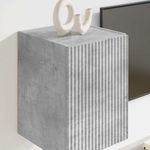 Casa si Gradina - Mobilier - Comode si corpuri - Comode - Dulap TV de perete 2 pcs Beton 30 x 31 x 40 cm Lemn compozit - Infinity.ro