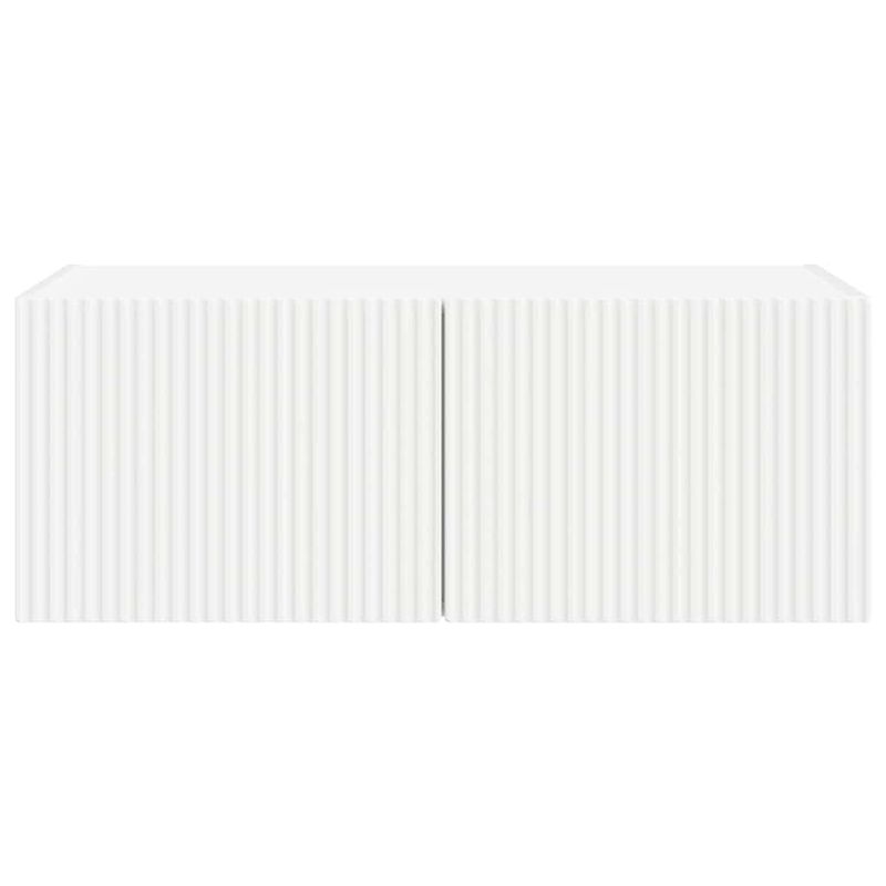 Casa si Gradina - Mobilier - Comode si corpuri - Comode - Dulap TV de perete Alb 60 x 31 x 29.5 cm Lemn compozit - Infinity.ro