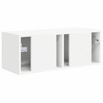 Casa si Gradina - Mobilier - Comode si corpuri - Comode - Dulap TV de perete Alb 60 x 31 x 29.5 cm Lemn compozit - Infinity.ro