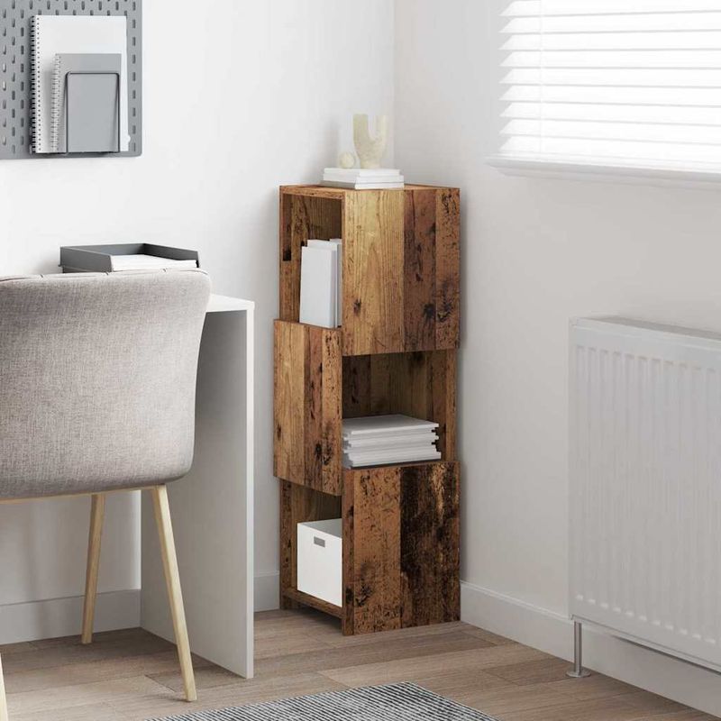 Casa si Gradina - Mobilier - Dulapuri si sifoniere - Dulapuri - Dulap de colt Alb 30,5x30x95cm Lemn compozit - Infinity.ro