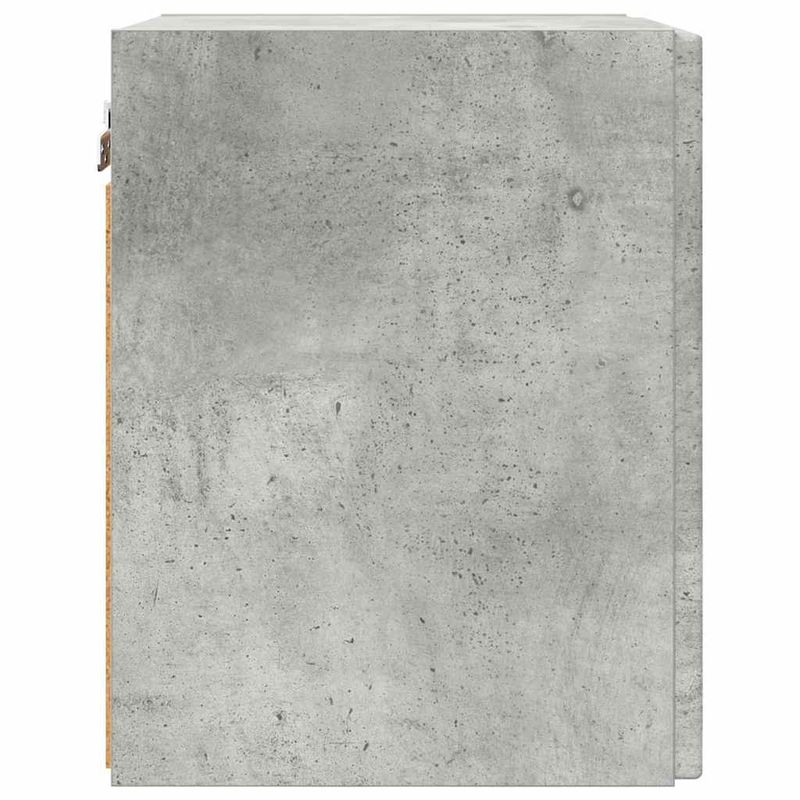 Casa si Gradina - Mobilier - Comode si corpuri - Comode - Dulap TV de perete 2 pcs Beton 30 x 31 x 40 cm Lemn compozit - Infinity.ro