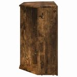 Casa si Gradina - Mobilier - Comode si corpuri - Comode - Sifonier LED pentru TV coltar Stejar fumuriu 105 x 40 x 68 cm - Infinity.ro