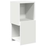 Casa si Gradina - Mobilier - Dulapuri si sifoniere - Dulapuri - Dulap de colt Alb 25,5x25x55cm Lemn compozit - Infinity.ro