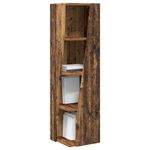Casa si Gradina - Mobilier - Dulapuri si sifoniere - Dulapuri - Dulap de colt Alb 27,5x27x102cm Lemn compozit - Infinity.ro