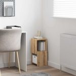 Casa si Gradina - Mobilier - Dulapuri si sifoniere - Dulapuri - Dulap de colt Alb 25,5x25x55cm Lemn compozit - Infinity.ro