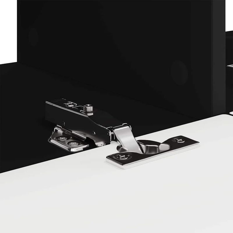 Casa si Gradina - Mobilier - Comode si corpuri - Comode - Dulap TV de perete Negru 60 x 31 x 29.5 cm Lemn compozit - Infinity.ro