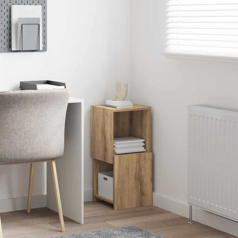 Casa si Gradina - Mobilier - Dulapuri si sifoniere - Dulapuri - Dulap de colt Alb 30,5x30x65cm Lemn compozit - Infinity.ro