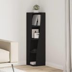 Casa si Gradina - Mobilier - Dulapuri si sifoniere - Dulapuri - Dulap de colt Alb 27,5x27x102cm Lemn compozit - Infinity.ro