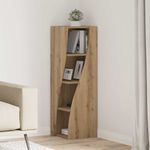 Casa si Gradina - Mobilier - Dulapuri si sifoniere - Dulapuri - Dulap de colt Alb 32x32x102cm Lemn compozit - Infinity.ro