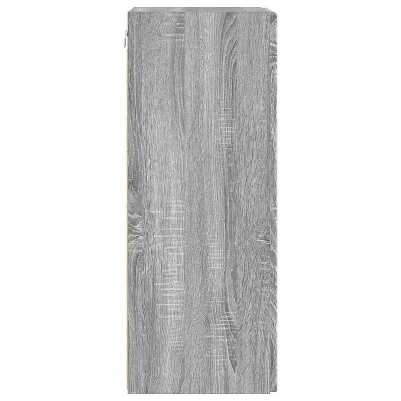 Casa si Gradina - Mobilier - Comode si corpuri - Comode - Dulap TV de perete Gri Sonoma 30 x 31 x 80 cm Lemn compozit - Infinity.ro