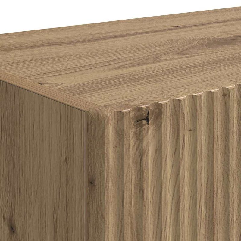 Casa si Gradina - Mobilier - Comode si corpuri - Comode - Dulap TV de perete 2 pcs Stejar artizanal 60 x 31 x 29.5 cm - Infinity.ro