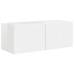 Casa si Gradina - Mobilier - Comode si corpuri - Comode - Dulap TV de perete Alb Lucios 60 x 31 x 29.5 cm Lemn compozit - Infinity.ro