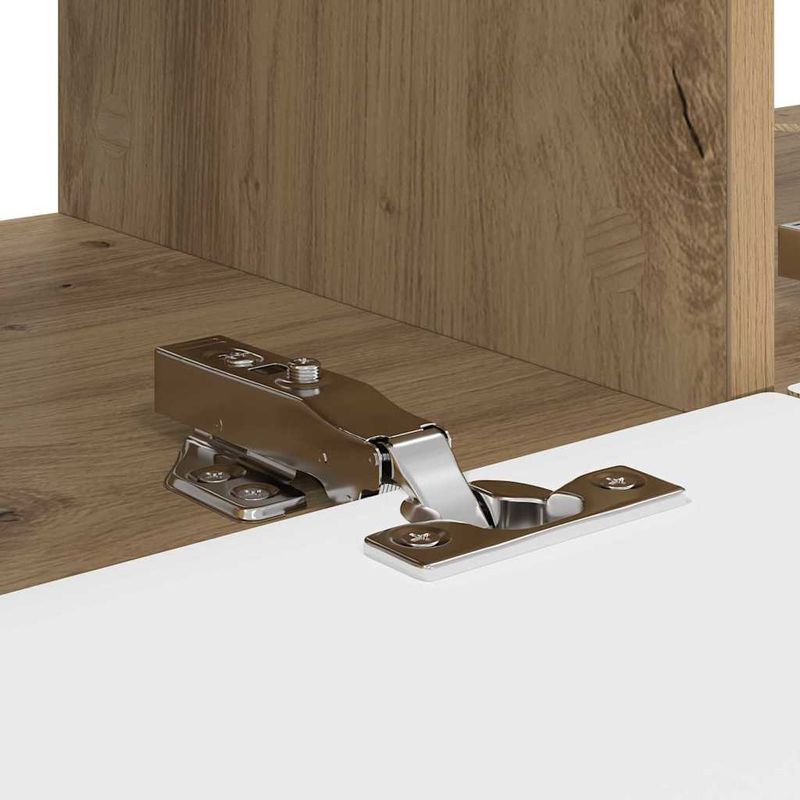 Casa si Gradina - Mobilier - Comode si corpuri - Comode - Dulap TV de perete 2 pcs Stejar artizanal 60 x 31 x 29.5 cm - Infinity.ro