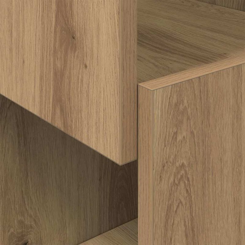 Casa si Gradina - Mobilier - Dulapuri si sifoniere - Dulapuri - Dulap de colt Alb 25,5x25x55cm Lemn compozit - Infinity.ro