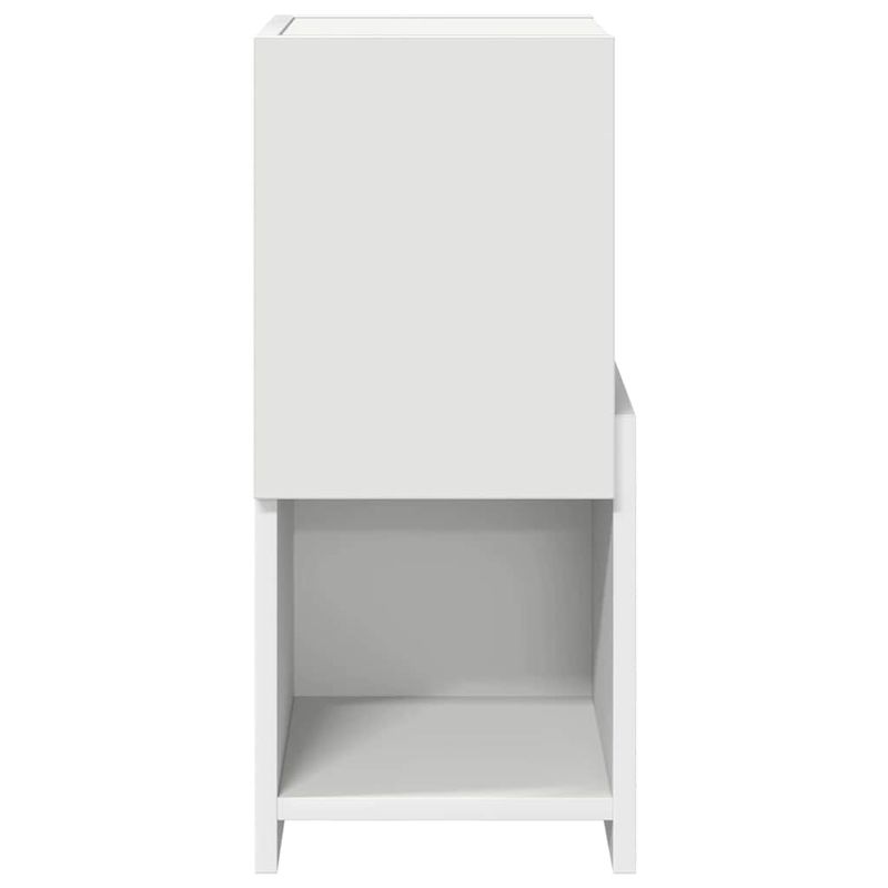 Casa si Gradina - Mobilier - Dulapuri si sifoniere - Dulapuri - Dulap de colt Alb 25,5x25x55cm Lemn compozit - Infinity.ro