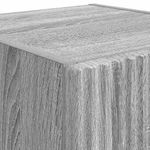 Casa si Gradina - Mobilier - Comode si corpuri - Comode - Dulap TV de perete Gri Sonoma 30 x 31 x 80 cm Lemn compozit - Infinity.ro