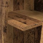 Casa si Gradina - Mobilier - Dulapuri si sifoniere - Dulapuri - Dulap de colt Alb 27,5x27x102cm Lemn compozit - Infinity.ro