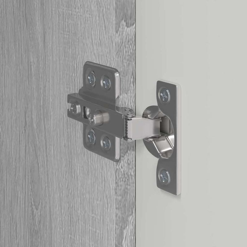 Casa si Gradina - Mobilier - Comode si corpuri - Comode - Dulap TV de perete Gri Sonoma 30 x 31 x 80 cm Lemn compozit - Infinity.ro