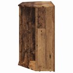 Casa si Gradina - Mobilier - Comode si corpuri - Comode - Sifonier LED pentru TV coltar Lemn Vechi 107 x 40 x 68 cm - Infinity.ro