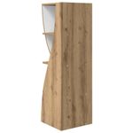 Casa si Gradina - Mobilier - Dulapuri si sifoniere - Dulapuri - Dulap de colt Alb 32x32x102cm Lemn compozit - Infinity.ro