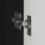 Casa si Gradina - Mobilier - Comode si corpuri - Comode - Dulap TV de perete 2 pcs Negru 30 x 31 x 100 cm Lemn compozit - Infinity.ro