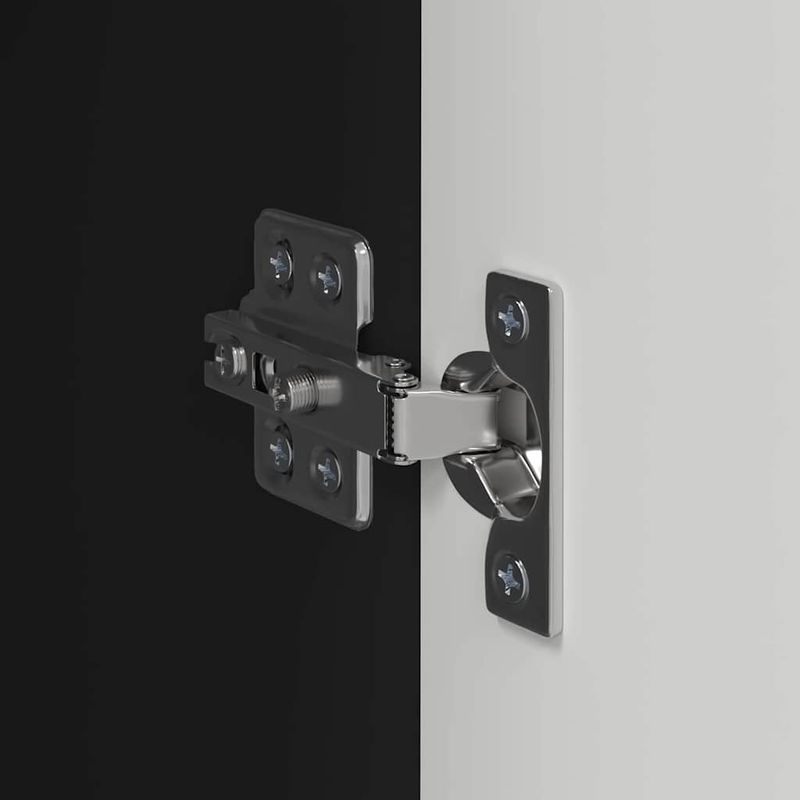 Casa si Gradina - Mobilier - Comode si corpuri - Comode - Dulap TV de perete 2 pcs Negru 30 x 31 x 100 cm Lemn compozit - Infinity.ro