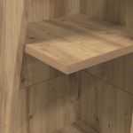 Casa si Gradina - Mobilier - Dulapuri si sifoniere - Dulapuri - Dulap de colt Alb 27,5x27x140cm Lemn compozit - Infinity.ro