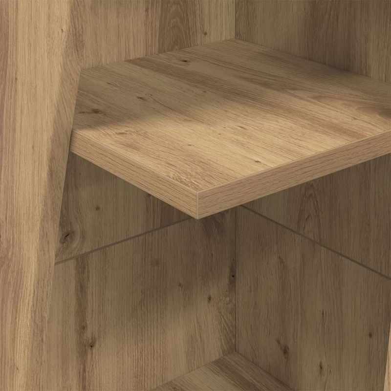 Casa si Gradina - Mobilier - Dulapuri si sifoniere - Dulapuri - Dulap de colt Alb 27,5x27x140cm Lemn compozit - Infinity.ro