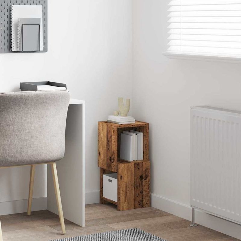 Casa si Gradina - Mobilier - Dulapuri si sifoniere - Dulapuri - Dulap de colt Alb 25,5x25x55cm Lemn compozit - Infinity.ro