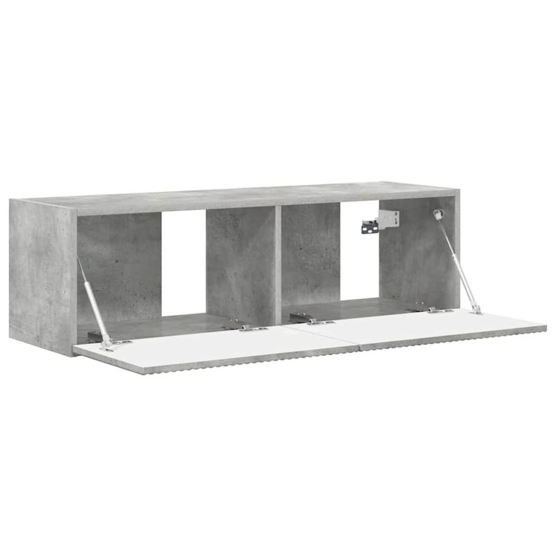 Casa si Gradina - Mobilier - Comode si corpuri - Comode - Dulap TV de perete Beton 60 x 31 x 29.5 cm Lemn compozit - Infinity.ro