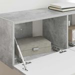 Casa si Gradina - Mobilier - Comode si corpuri - Comode - Dulap TV de perete 2 pcs Beton 60 x 31 x 29.5 cm Lemn compozit - Infinity.ro