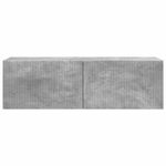 Casa si Gradina - Mobilier - Comode si corpuri - Comode - Dulap TV de perete Beton 60 x 31 x 29.5 cm Lemn compozit - Infinity.ro