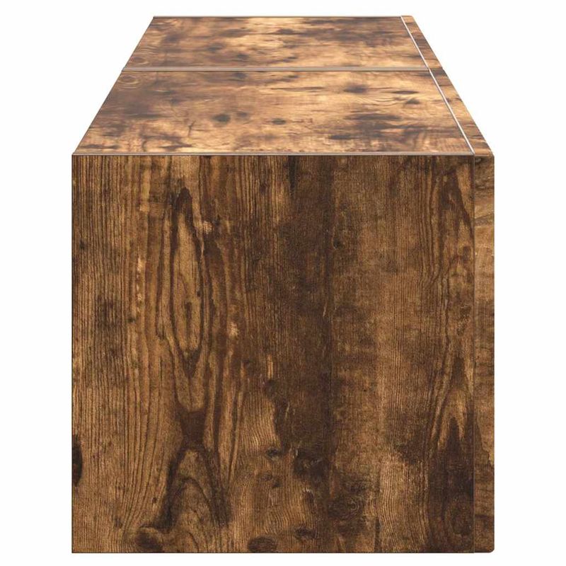 Casa si Gradina - Mobilier - Comode si corpuri - Comode - Dulap TV de perete 2 pcs Stejar fumuriu 60 x 31 x 29.5 cm - Infinity.ro