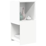 Casa si Gradina - Mobilier - Dulapuri si sifoniere - Dulapuri - Dulap de colt Alb 30,5x30x65cm Lemn compozit - Infinity.ro